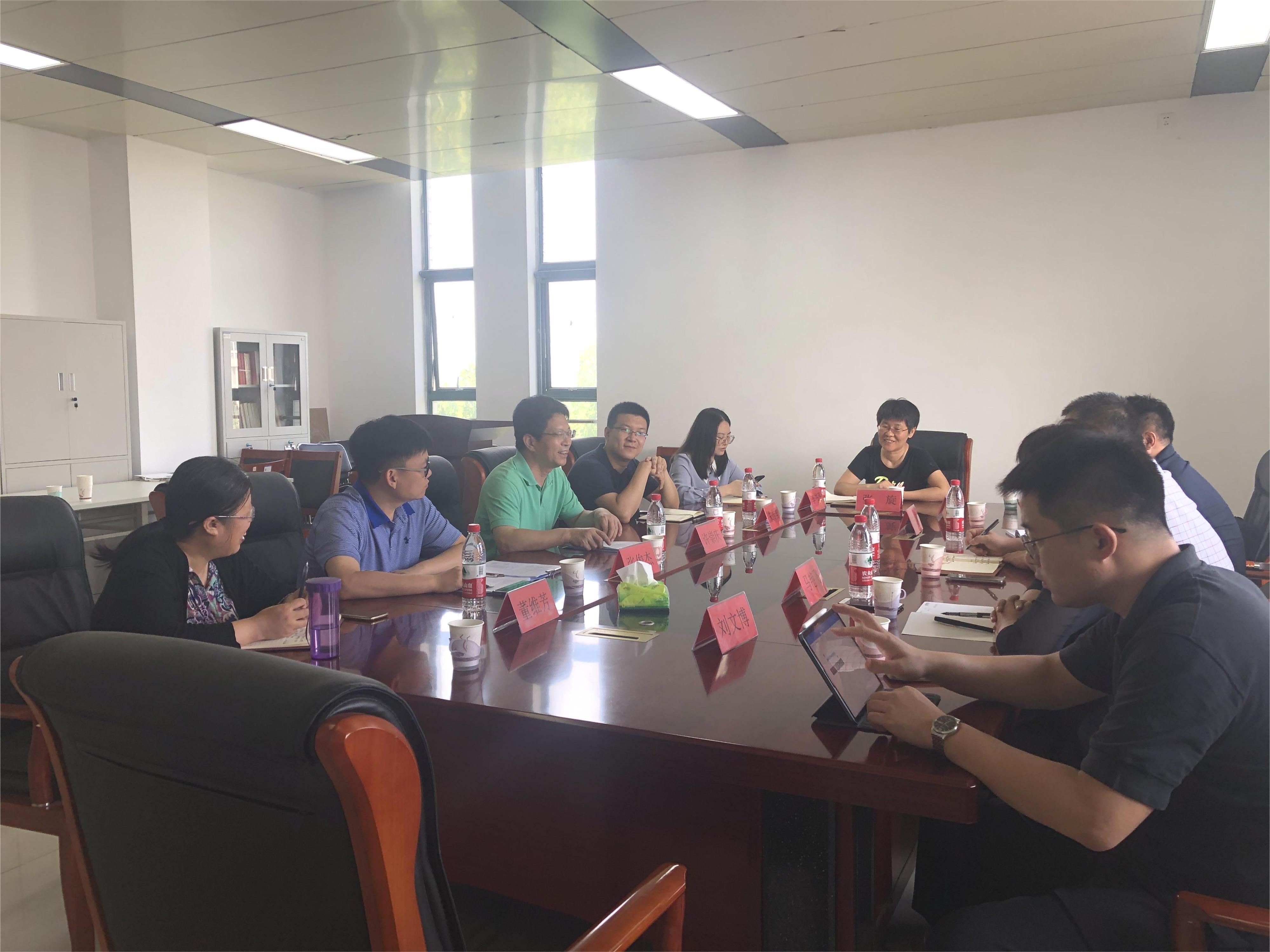 山东理工大学资源与环境工程学院来我学部访问交流