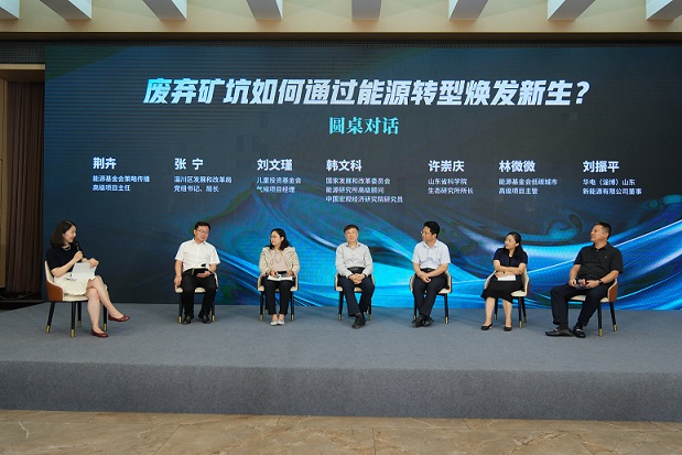 环境学部主任许崇庆带队参加“绿色中国2025淄川对话会”